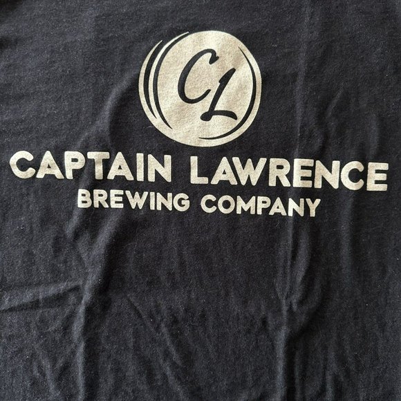 Captain Lawrence Brewing Company T Shirt Size M - Picture 1 of 2